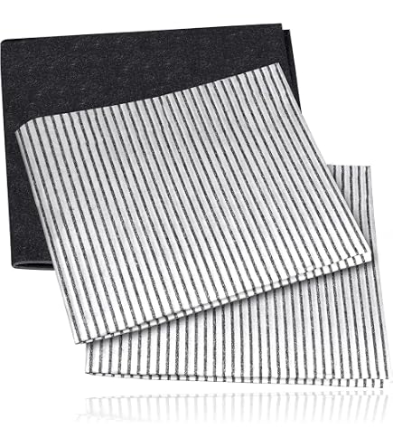 Filtro Cappa Ritagliabile 40x80 Cm – Antigrasso In Poliestere, Lavabile A Mano E Difficilmente Infiammabile