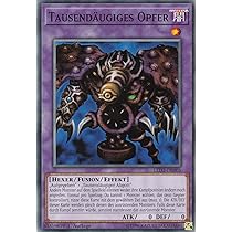 LED2-DE005 - Thousand Eyed Victim - Common - 1st Edition - German - Legendary Duelists: Ancient Millennium - With LMS Trading Fieldcenter Card Yugioh: Amazon.de: Toys LED2-DE005 - Thousand Eyed Victim - Common - 1st Edition - German - Legendary Duelists: Ancient Millennium - With LMS Trading Fieldcenter Card Yugioh: Amazon.de: Toys