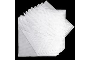 JKDHJK 10 Stück 35,6 X 35,6 Cm Antihaft-silikoneinlagen Dörrfolie Silikonnetz Wiederverwendbar Geeignet Für Die Lebensmitteltrocknung, Tabletteinlagen