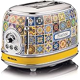 Ariete Positano Ekmek Kızartma Makinesi 2 Dilim 0155/1P - 810 Watt, Metal G&ouml;vde, 2 Dilim Kapasite, Buz &Ccedil;&ouml;zme, Isıtma, 6 Kızar