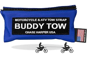 Chase Harper USA 9100 - Buddy Tow - Tough military spec nylon webbing (1785 lb. test) 12' x 2" - Blue