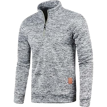SWJGLITTR Herren Slim Fit Rollkragenpullover - Twisted Design, Bequemer Baumwollmix