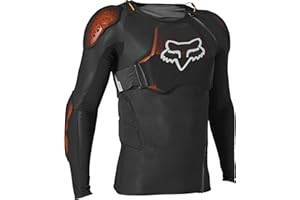 Fox Racing - Chaqueta Baseframe Pro D3O Jóvenes – Chaqueta Protectora de Motocross y Bicicleta de Montaña – Protección D3O CE, Talla Juvenil, Protectores Desmontables, Protectores, Motocross