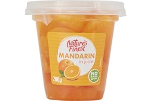 SERENDIB Nature's Finest | MANDARINS in Juice | 200g | Snack pot | (4 Pots)