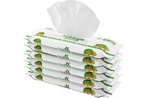 POGI'S PET SUPPLIES Salviette Pogi per toelettatura Pacchetto di Viaggio - 120 salviette deodoranti per Cani - biodegradabili, Profumo di tè Verde