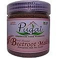 Beetroot Malt by Pugal Homemade Food Products - 100% Natural & Homemade | Malt Based Nutritional Mix Powder (Beetroot, 250 gms)
