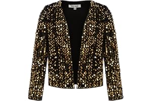 GRACE KARIN Cardigan Elegante Bambina Ragazza Tinta Unita Maniche Lunghe con Scollo Rotondo