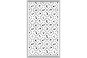 DobleUve Estudio Alfombra Vinílica Hidráulica 24 | Color Gris | 100x150 cm | Alfombra Cocina Lavable Antideslizante | Alfombra Vinilica | Suelo Vinílico | Alfombra Vinilo Salón