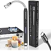 Rechargeable Electric Gas Lighter for Kitchen, Lighter for Gas Stove, Candles, Pooja, 1 Year Warranty, C-Type USB, Kitchen To