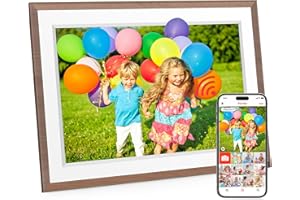 WONNIE Frameo 10.1" WiFi Digital Photo Frame-Built in 32GB Memory with 1280 x 800 IPS HD Touch Screen Electronic Photo Frame, Auto-Rotate,Wall Mountable,Share Photos/Video Remotely Anywhere
