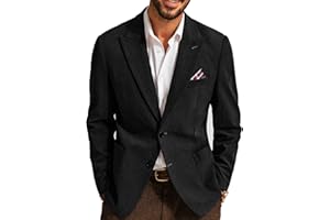 PJ PAUL JONES Blazer Uomo con Collo a Revers, Giacca Elegante Uomo