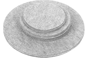 HZTYYIER Filcowe Przekładki na Talerze Separatory Ochronne Zestaw Podkładek Filcowych Podkładki Separator naczyń Podkładka Ochronna Filcowa Podkładka Ochronna Blacha do Chleba Zestawy do