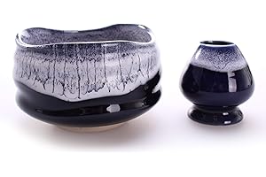 Goodwei Cuenco Ceremonial de té Matcha (Kori, con Soporte Batidor)