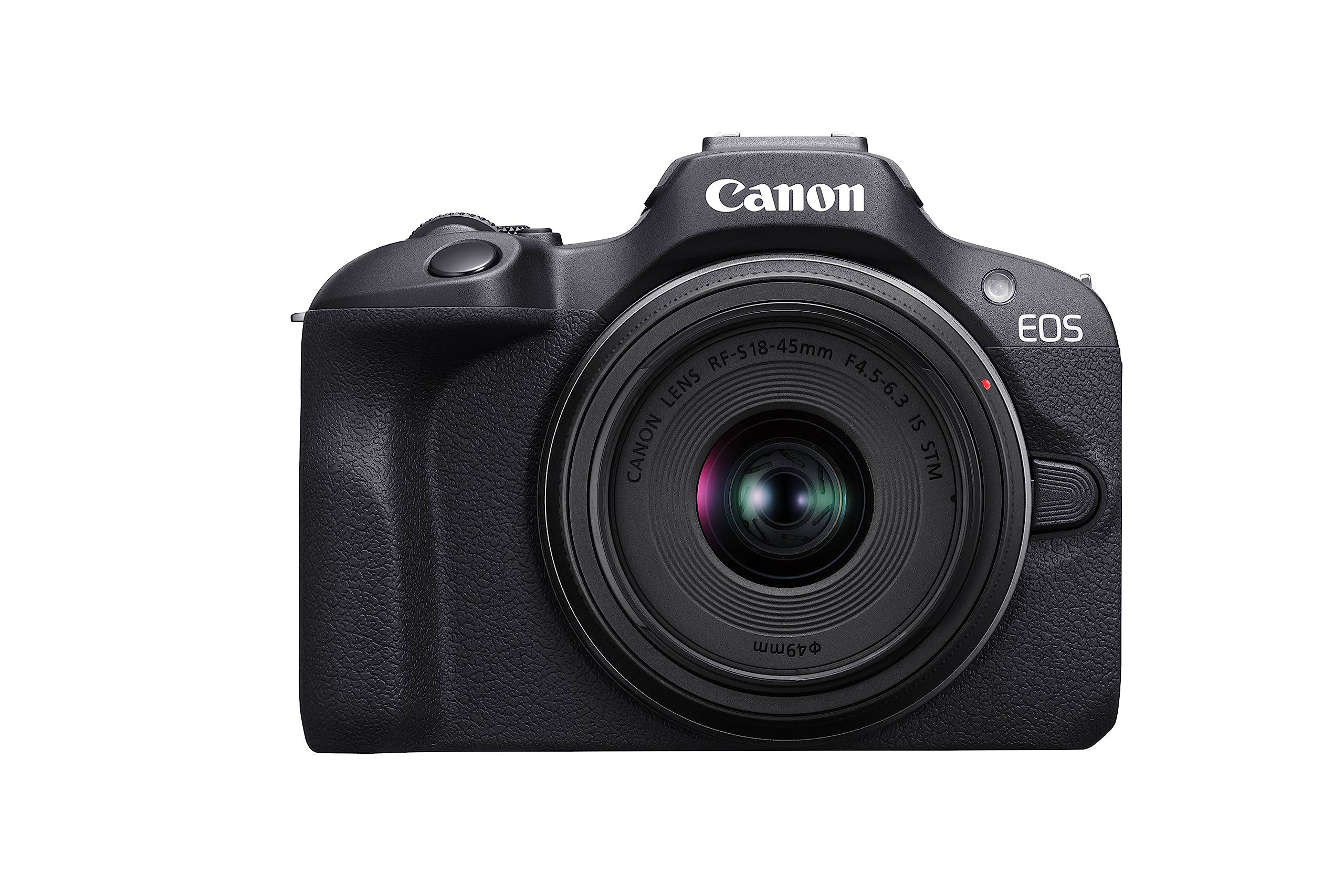 Canon Digital Camera EOS R100 RF-S18-45mm is STM Kit (Black)