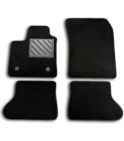 WALSER Premium Tappetini in feltro di feltro compatibili con Renault Clio IV/Clio IV Grandtour 2012-2021