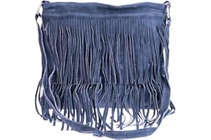 Girly Handbags Womens Suede Fringe Shoulder Bag Crossbody Slouch Womens