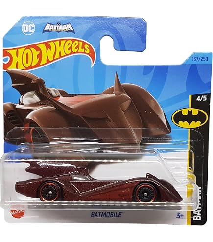 Hot Wheels Batmobile Batman 3/5 Flash Blanco | Meses sin interés