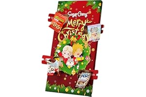 ‎SUGARGANG SUGARGANG® XXL Adventskalender 2025 mit Süßigkeiten aus USA & aller Welt [1,15m GROß] - Weihnachtskalender 2025 für Männer, Frauen & Kinder mit exklusiven Produktneuheiten - Süß, Sauer, Salzig