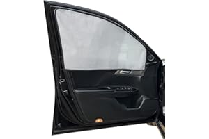 MERTTURM Parasol de Coche[2 Unidades], Parasol Magnético Cortina para Bebé Infantil Niño Mascota con Protección UV & Fácil instalación, Ajuste Universal(Ventana Frontal)