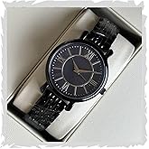 styledose Women Analogue Wrist Watches for Women's & Girls&Miss&Ladies Diamond Studded Roman Dial Rosegold Colored Stylish Br