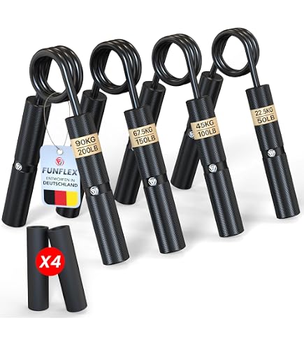 4-delige Handtrainingset – 50/100/150/200 Lbs Griptrainers Met Aluminium Handgrepen En Schuimrubber Hoezen, Voor Gripversterking En Revalidatie