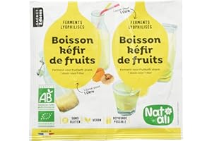 Nat-Ali Ferment pour Boisson Kéfir de Fruits 10 g ​