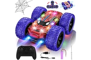 MIERYD Coche Teledirigido para Niños, Spider RC Cars Remote Control Juguete Toy, Juego Regalo Cumpleaños para Niños 6 7 8 9 10 11 Años, 4x4 Carro Radiocontrol Monster Truck, Rotación 360° Brinquedos Exterior