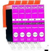 Cartuchos De Tinta Compatibles Para Canon Pixma MG6150 MG6250 MG8150 Etc. - Pack 12 (Negro, Cian, Magenta, Amarillo, Gris)