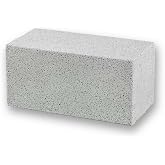 Krampouz - Abrasive Stone - for Maintenance and Cleaning Cast Iron Crepe Plates - Ideal for Eliminating Curing or Exposing Ca