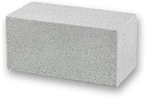 KRAMPOUZ Pierre Abrasive - Pour l'Entretien et le Nettoyage des Plaques de Crêpières en Fonte - Idéale pour le Déculottage ou Mise à Nue de la Fonte des Crêpières - Qualité Professionnelle - Réf APA1