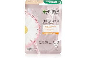 GARNIER Tissue Mask Moisture Bomb Super Hydrating & Energizing, rosa, 32 g
