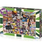 Gibsons We Love The 80s 1000 Piece Jigsaw Puzzle - Retro Toy Nostalgia Adult Puzzle