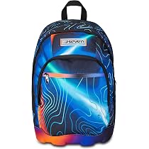Seven Zaino Scuola Dual, Grigio Azzuro, Doppio Scomparto Da | WhichOne