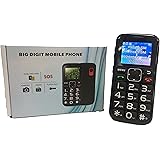 Big Digit Senior Mobile Phone M271 - Big Button and Big Fonts - SOS Mobile Phone - Bluetooth Functionality - Dual Sim Card - 