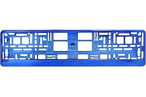 TAPORT® CAR REGISTRATION HOLDER FOR ANY CAR, VAN, TRUCK, TRAILER (PURE BLUE)