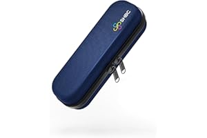 SHBC Compact Insulin Cooler case Travel for Diabetics Carrying On, Working, School, Office, ETC. Well-Organized Small Bag for Medication Cooling Insulation with 1 Ice Pack Blue
