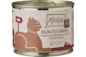 Mjamjam Mokra Karma dla Kotów, Kangur, 6 x 200 g