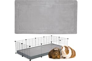 Kavee Fleece Liner - Thick Plush Bedding for Guinea Pig Cages & Rabbit Cage - Machine Washable, Odor-Resistant, Soft Comfort Layer - Safe Alternative to Traditional Pet Bedding - Velvet 150x78cm