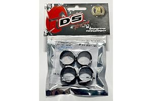 DS Racing MI-LF4 4-Piece Drift Tires Set for Kyosho Mini-Z AWD MA020 RC 1/24 1/28 Mini-Q DRZ GLD (20mm Diameter) (2X Narrow + 2X Wide Tires)