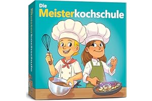 GLÜCKSWOLKE - Die Meisterkochschule I Lernspiele für Kinder ab 3, 4, 5, 6 Jahre I Montessori Spielzeug I Kochspiel & Spielküche zum Mitnehmen I Erlebnis Spiele - Kinderküche I Geschenk Junge & Mädchen