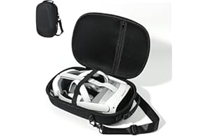 Iofeiwak Valise pour pico4 - étui de Rangement Portable avec Sangles pour Console et Contrôleur pico4 - Protection 360° [Light] [Classic Black]