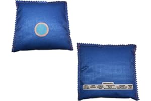 ALL-AROUND24 2 sztuki poduszek do osuszania wnętrza samochodu ze wskaźnikiem osuszacza powietrza worek wielokrotnego użytku do samochodów i mieszkania (2 x 360)