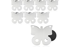 com-four 8 fermatovaglia – Pesi per tovaglia in acciaio inox – fermaglio magnetico – circa 60 g