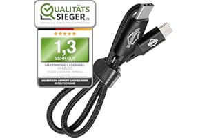 Wheeloo Ebike kabel do ładowania USB-C (Android) I do Bosch Intuvia, Kiox, Nyon (stary) wyświetlacz roweru elektrycznego I Micro USB na USB C komputer rowerowy do nawigacji, funkcja OTG