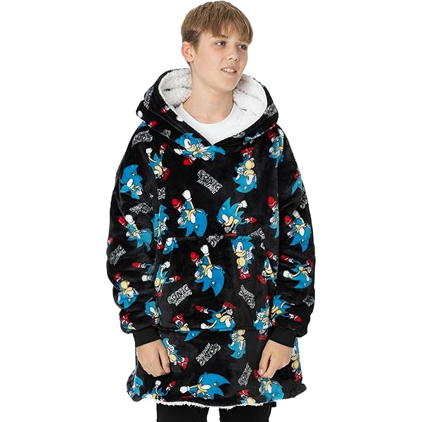 Sonic the Hedgehog Kids Christmas Jumper Boys Girls gebreide trui 11-12 jaar
