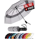 Repel Umbrella Automatic Folding Windproof Umbrella - Windproof Travel Umbrella - Auto Open and Close, Compact, Durable - Stu