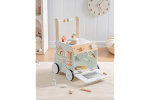 ROBOTIME Girello in legno giocattolo scorrevole WRP24