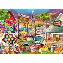 Vermont Christmas Company Puzzle 1000 Pezzi – Camper Vintage, Per Adulti E Famiglie, Cartone Riciclato, 66x48 Cm