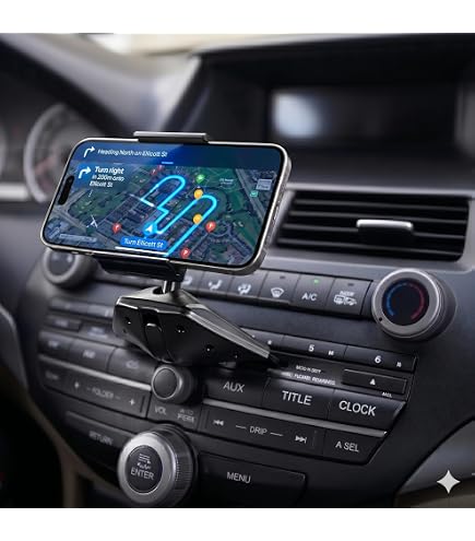 Glangeh Porta Cellulare Auto, [2025 Upgrated Clip] Supporto Telefono Auto per Presa D'aria Dell
