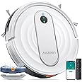 Airzeen Robot Vacuum Cleaner with Mop 4000Pa, Smart Navigation, Sweep/Vacuum/Mop 3-in-1, J10 Robotic Vacuum with Auto Carpet Boost, 3-inch Slim, WiFi/APP/Alexa/Remote, for Pet Hair Hard Floor Carpet